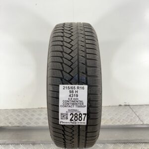 Gomma Usata 215 65 R16 98H Continental ContiWinterContact TS850P Invernale