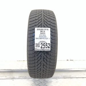 Gomma Usata 205 60 R16 96H Nokian Snowproof 1 Invernale
