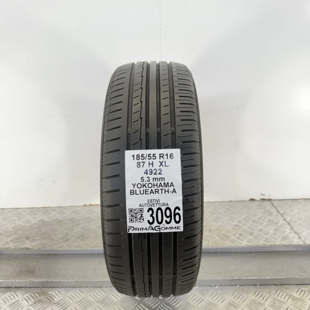 Gomma Usata 185 55 R16 XL 87H Yokohama BluEarth-A 76% Estivo | Gomme Usate | PrimaGomme.it Gomma usata 185 55 R16 Yokohama BluEarth-A - foto 10