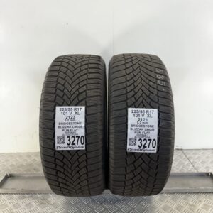 Gomme Usate 225 55 R17 XL 101V Bridgestone Blizzak LM005 RunFlat 74% Invernali