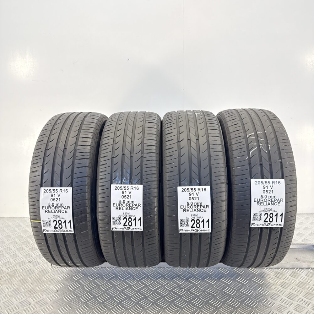 Gomme Usate 205 55 R16 91V EUROREPAR RELIANCE 71% Estive | Gomme Usate | PrimaGomme.it Gomme usate 205 55 R16 EUROREPAR RELIANCE - foto 14
