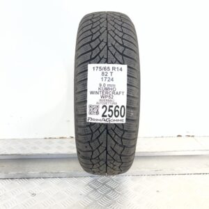 Gomma Usata 175 65 R14 82T Kumho Wintercraft WP52 100% Invernale