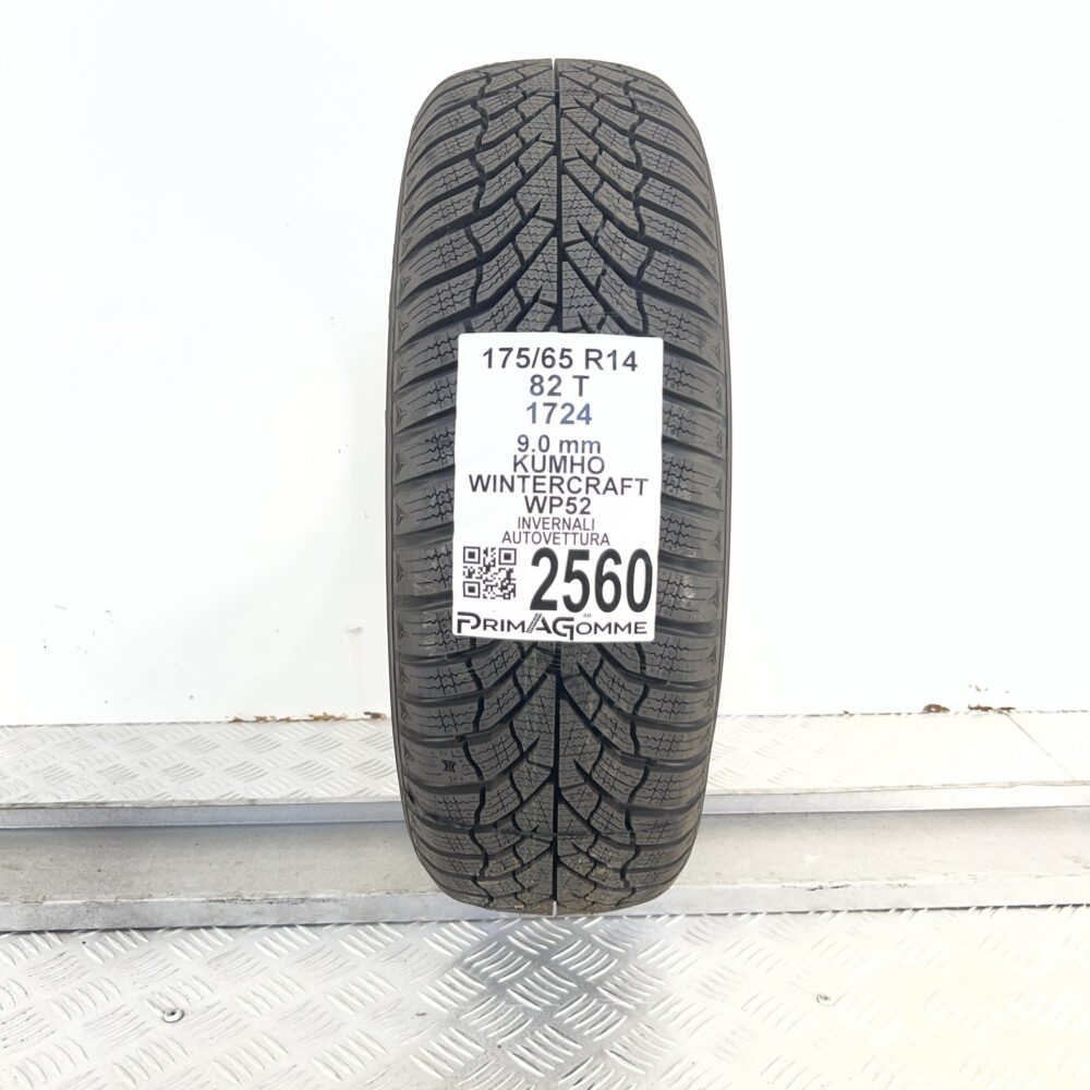 Gomma Usata 175 65 R14 82T Kumho Wintercraft WP52 100% Invernale | Gomme Usate | PrimaGomme.it Gomma usata 175 65 R14 Kumho Wintercraft WP52 - foto 6