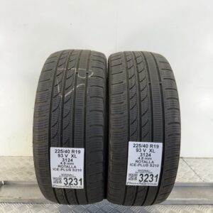 Gomme Usate 225 40 R19 XL 93V Rotalla Ice-Plus S210 Invernali