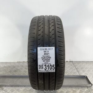 Gomma Usata 225 50 R17 94V Austone Athena SP-802 74% Estivo