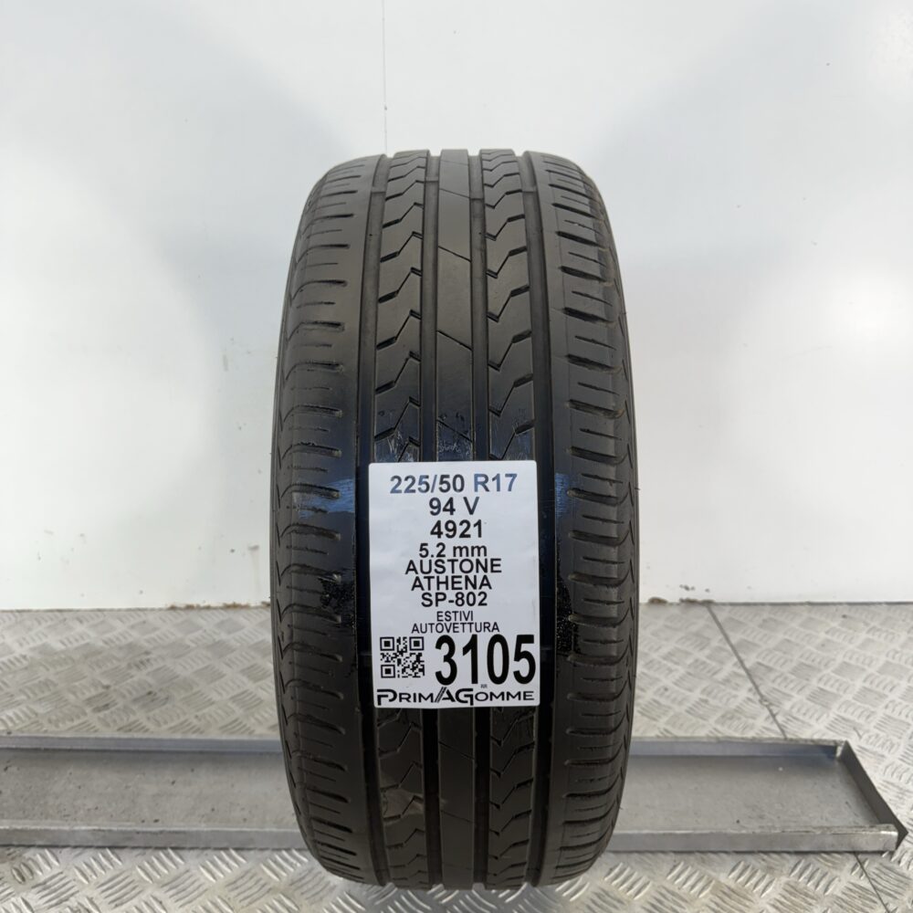 Gomma Usata 225 50 R17 94V Austone Athena SP-802 74% Estivo | Gomme Usate | PrimaGomme.it Gomma usata 225 50 R17 Austone Athena SP-802 - foto 11