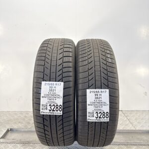 Gomme Usate 215 65 R17 99H Continental WinterContact TS870 P Invernali