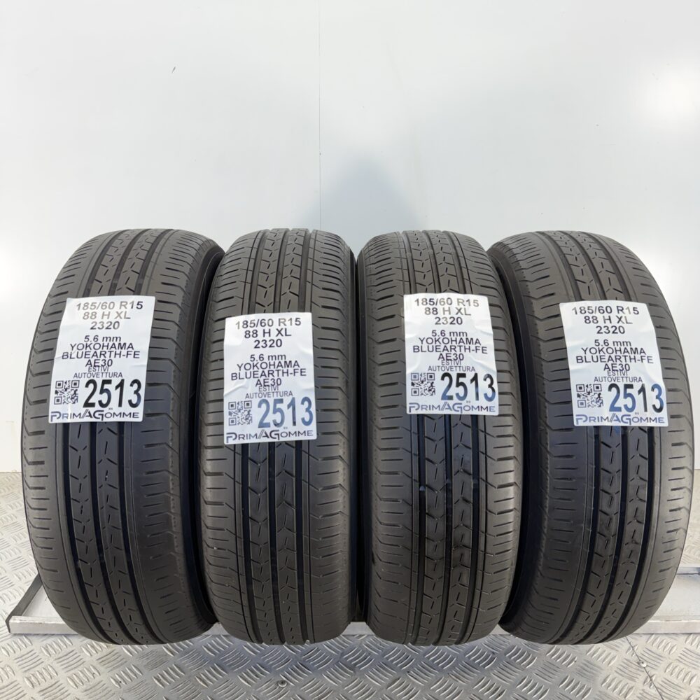 Gomme Usate 185 60 R15 XL 88H Yokohama Bluearth-FE AE30 80% Estive | Gomme Usate | PrimaGomme.it Gomme usate 185 60 R15 Yokohama Bluearth-FE AE30 - foto 15