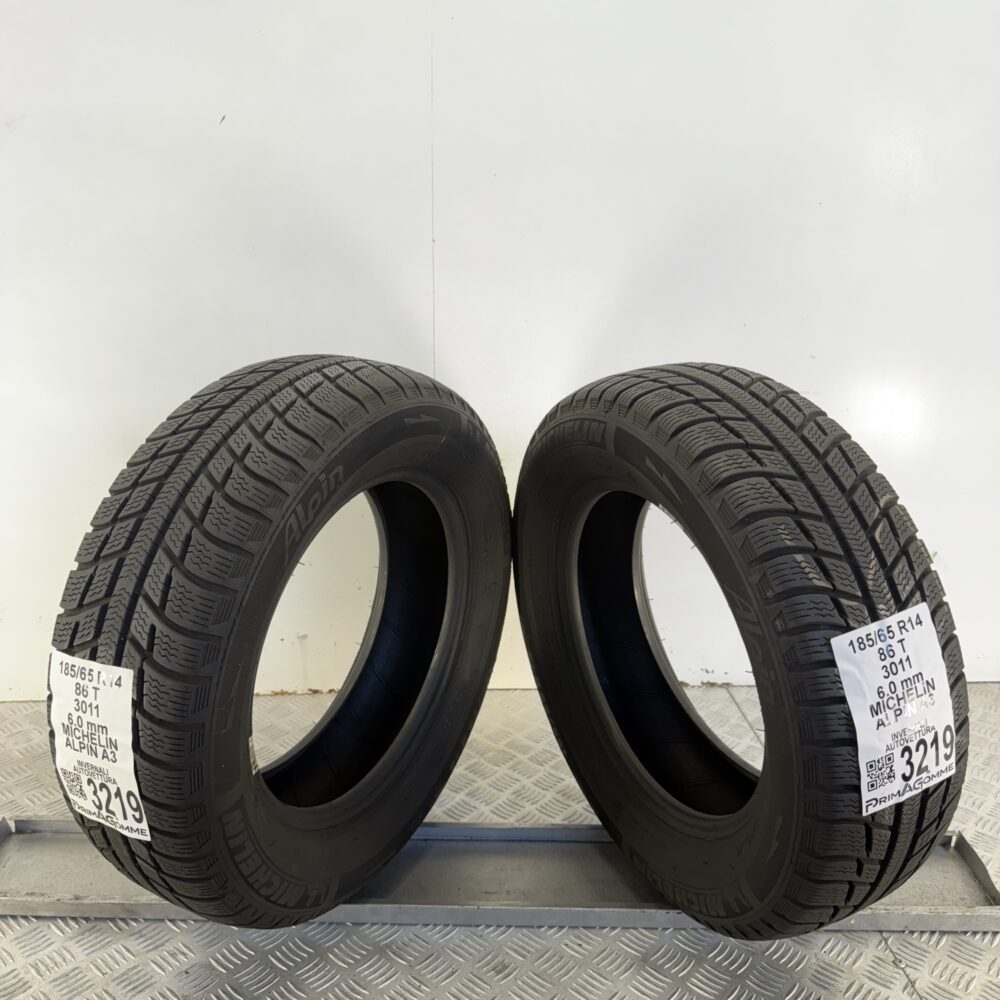 Gomme Usate 185 65 R14 86T Michelin Alpin A3 86% Invernali | Gomme Usate | PrimaGomme.it Gomme usate 185 65 R14 Michelin Alpin A3 - foto 6