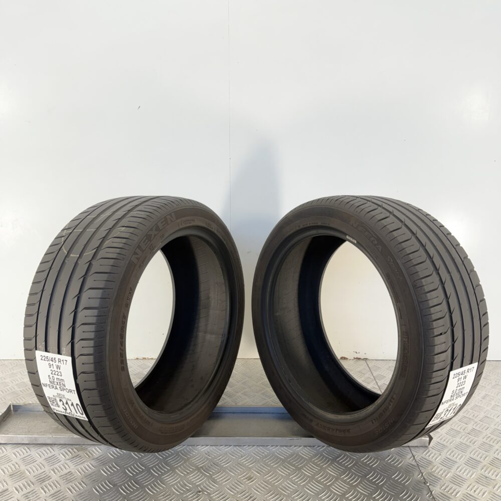Gomme Usate 225 45 R17 91W Nexen Nfera Sport 71% Estive | Gomme Usate | PrimaGomme.it Gomme usate 225 45 R17 Nexen Nfera Sport