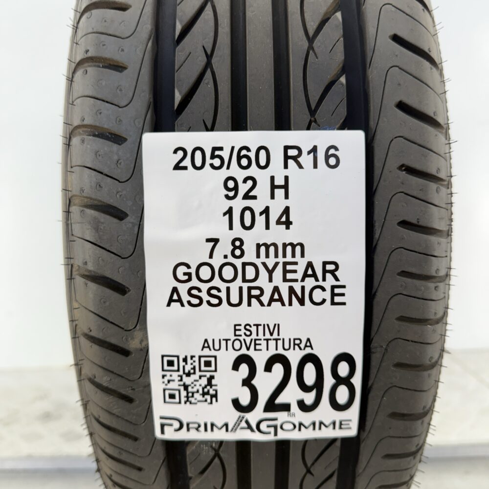Gomma Usata 205 60 R16 92H Goodyear Assurance 98% Estivo | Gomme Usate | PrimaGomme.it Gomma usata 205 60 R16 Goodyear Assurance - foto 8