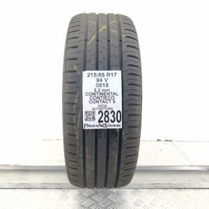 Gomma Usata 215 55 R17 94V Continental ContiEco Contact 5 74% Estivo