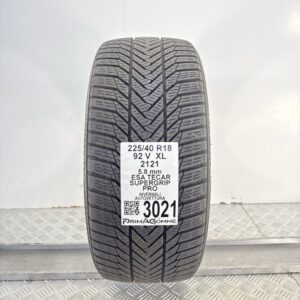 Gomma Usata 225 40 R18 92V XL Esa Tecar Supergrip Pro 83% Invernale