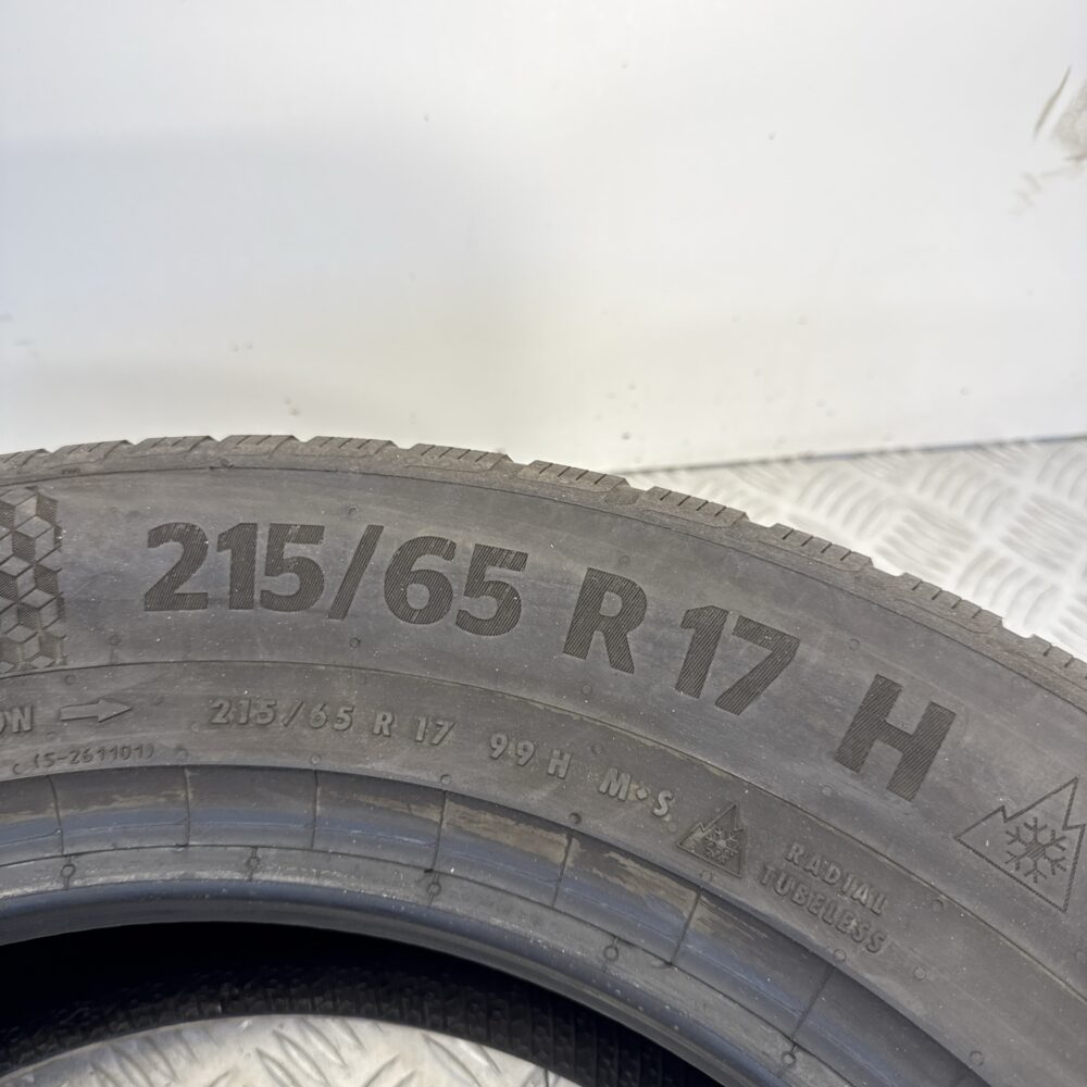 Gomme Usate 215 65 R17 99H Continental WinterContact TS870 P Invernali | Gomme Usate | PrimaGomme.it Gomme usate 215 65 R17 Continental WinterContact TS870 P - foto 2