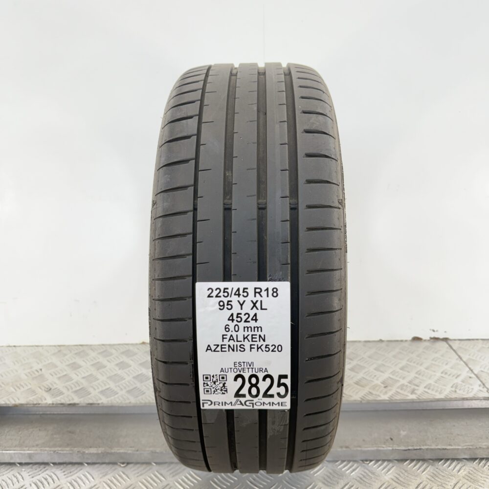 Gomma Usata 225 45 R18 XL 95Y Falken Azenis FK520 Estivo | Gomme Usate | PrimaGomme.it Gomma usata 225 45 R18 Falken Azenis FK520 - foto 10