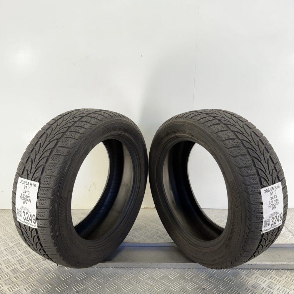 Gomme Usate 205 55 R16 91T Nokian W+ 86% Invernali | Gomme Usate | PrimaGomme.it Gomme usate 205 55 R16 Nokian W+ - foto 10