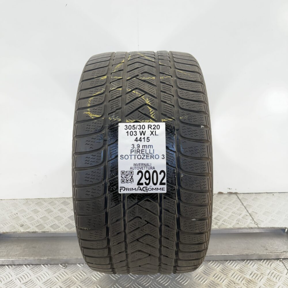 Gomma Usata 305 30 R20 XL 103W Pirelli Sottozero 3 Invernale | Gomme Usate | PrimaGomme.it Gomma usata 305 30 R20 Pirelli Sottozero 3 - foto 10