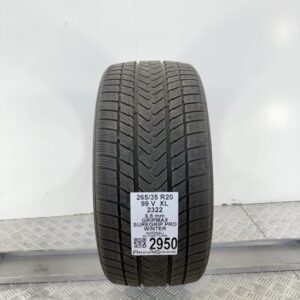 Gomma Usata 265 35 R20 XL 99V GripMax Suregrip Pro Winter 85% Invernale