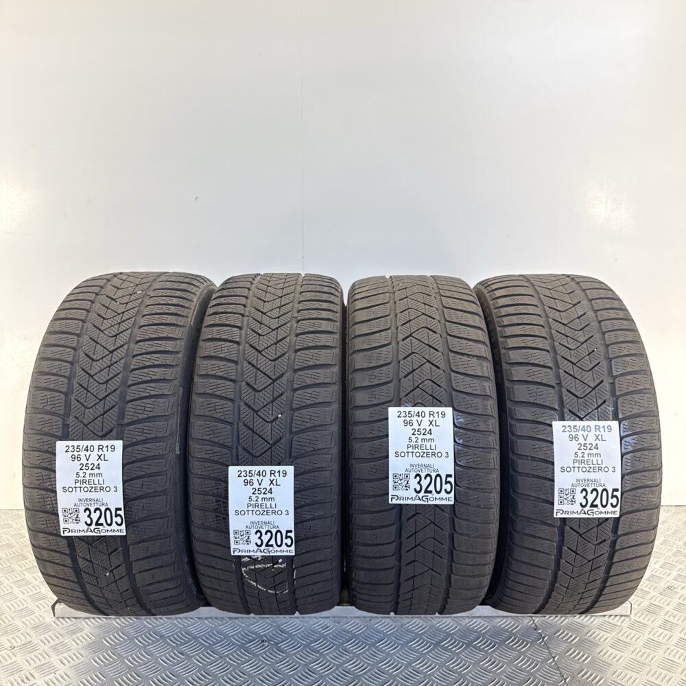 Gomme Usate 235 40 R19 XL 96V PIRELLI SOTTOZERO 3 74% Invernali | Gomme Usate | PrimaGomme.it Gomme usate 235 40 R19 PIRELLI SOTTOZERO 3 - foto 17