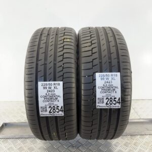 Gomme Usate 225 50 R18 XL 99W Continental Premium Contact 6 86% Estive