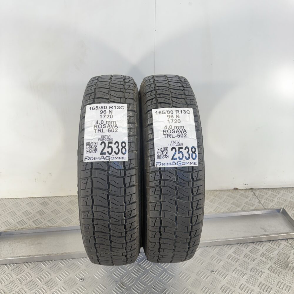 Gomme Usate 165 80 R13C 96N Rosava TRL-502 Estive | Gomme Usate | PrimaGomme.it Gomme usate 165 80 R13C Rosava TRL-502 - foto 9