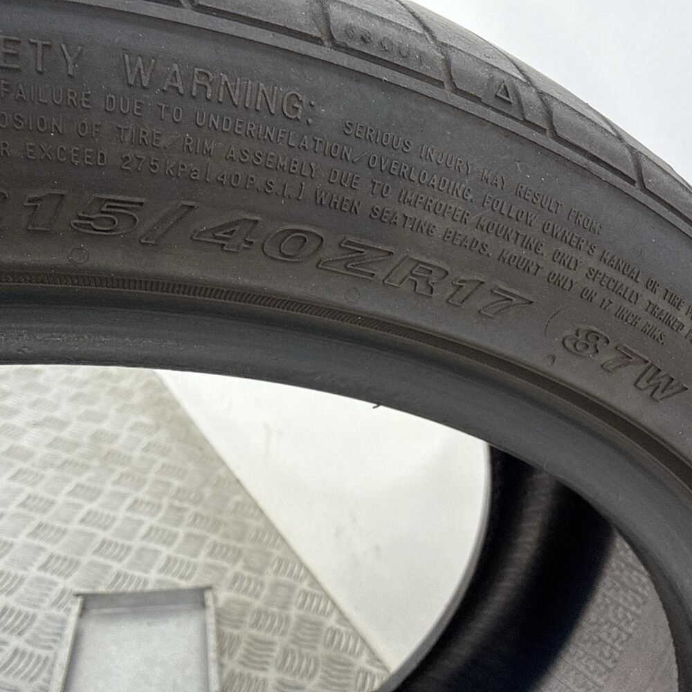 Gomme Usate 215 40 ZR17 87W Nexen NFERA PRIMUS Estive | Gomme Usate | PrimaGomme.it Gomme usate 215 40 ZR17 Nexen NFERA PRIMUS - foto 4
