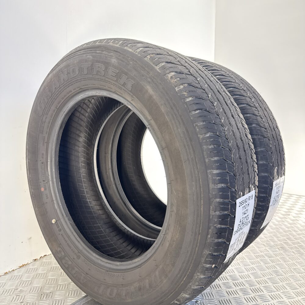 Gomme Usate 265 60 R18 110H DUNLOP GRANDTREK Estive | Gomme Usate | PrimaGomme.it Gomme usate 265 60 R18 DUNLOP GRANDTREK - foto 7