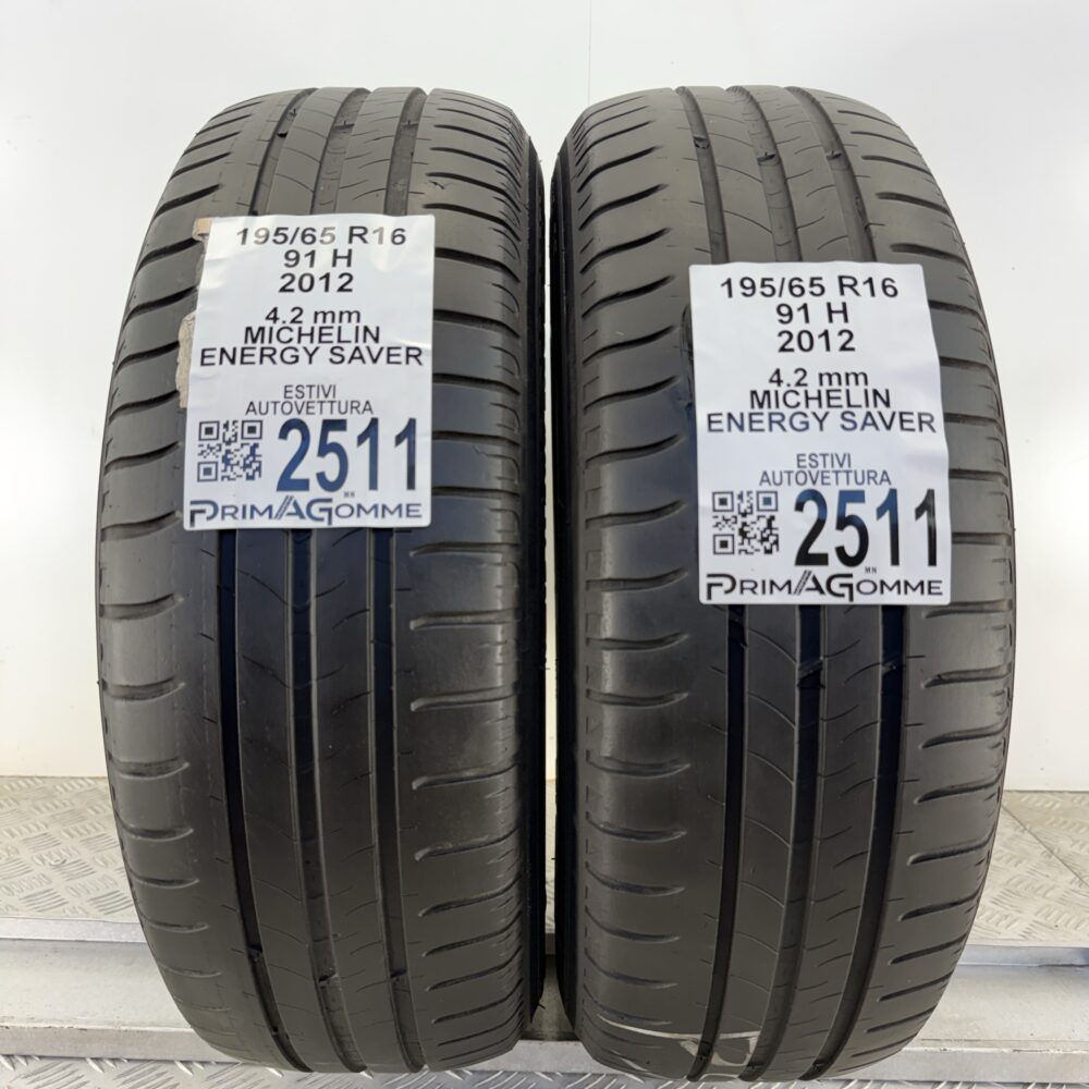 Gomme Usate 195 65 R16 91H Michelin Energy Saver Estive | Gomme Usate | PrimaGomme.it Gomme usate 195 65 R16 Michelin Energy Saver - foto 7