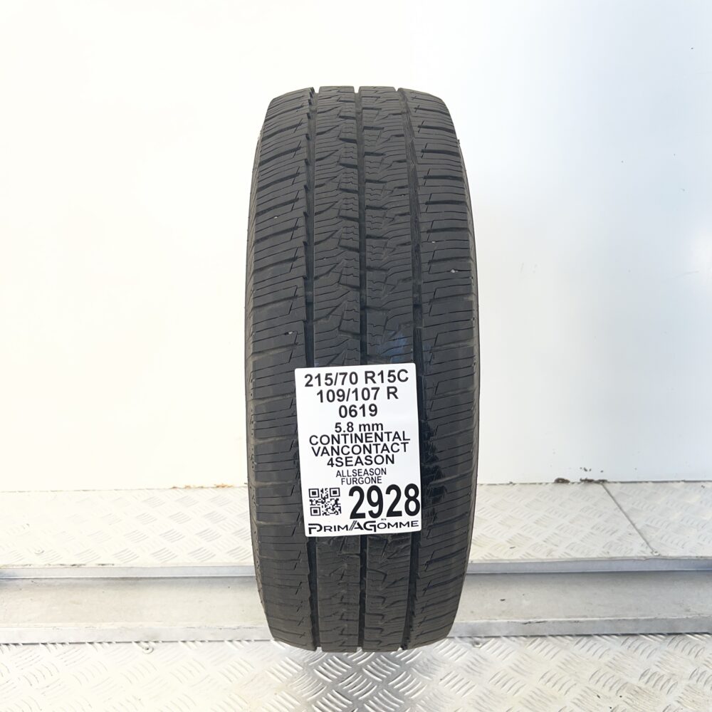 Gomma Usata 215 70 R15C 109/107R Continental VanContact 4Season 4 Stagioni | Gomme Usate | PrimaGomme.it Gomma usata 215 70 R15C Continental VanContact 4Season - foto 9