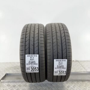 Gomme Usate 205 55 R16 91V Kumho Ecsta HS52 90% Estive