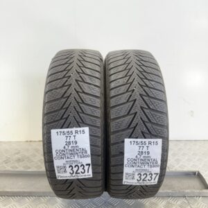Gomme Usate 175 55 R15 77T Continental ContiWinterContact TS800 Invernali