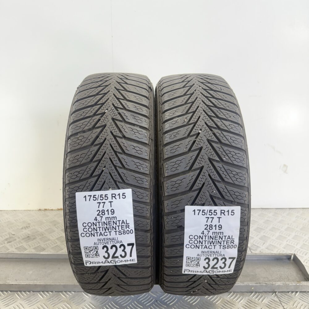 Gomme Usate 175 55 R15 77T Continental ContiWinterContact TS800 Invernali | Gomme Usate | PrimaGomme.it Gomme usate 175 55 R15 Continental ContiWinterContact TS800 - foto 11