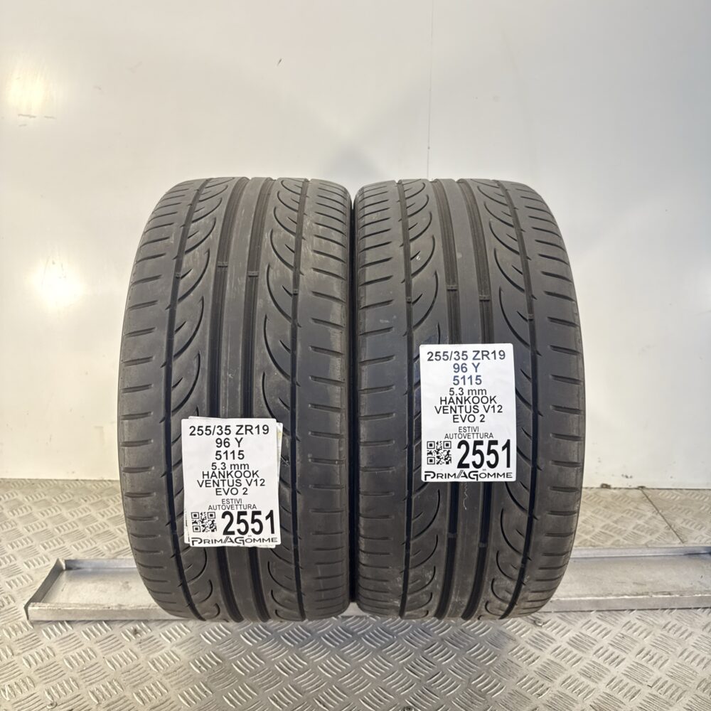 Gomme Usate 255 35 ZR19 96Y Hankook Ventus V12 Evo 2 76% Estive | Gomme Usate | PrimaGomme.it Gomme usate 255 35 ZR19 Hankook Ventus V12 Evo 2 - foto 9