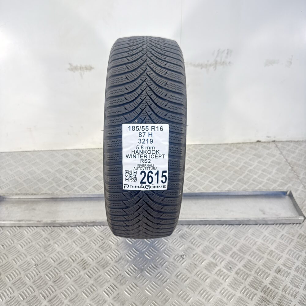 Gomma Usata 185 55 R16 87H Hankook Winter Icept RS2 73% Invernale | Gomme Usate | PrimaGomme.it Gomma usata 185 55 R16 Hankook Winter Icept RS2 - foto 8