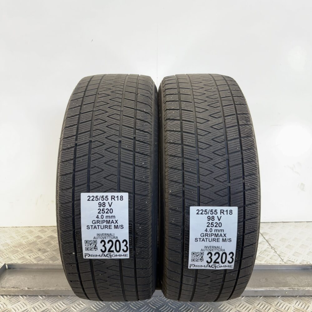 Gomme Usate 225 55 R18 98V GripMax Stature M/S Invernali | Gomme Usate | PrimaGomme.it Gomme usate 225 55 R18 GripMax Stature M/S - foto 11