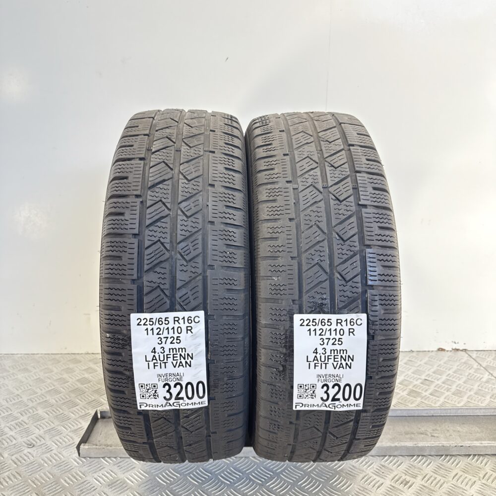 Gomme Usate 225 65 R16C 112/110R Laufenn I Fit Van Invernali | Gomme Usate | PrimaGomme.it Gomme usate 225 65 R16C Laufenn I Fit Van - foto 10