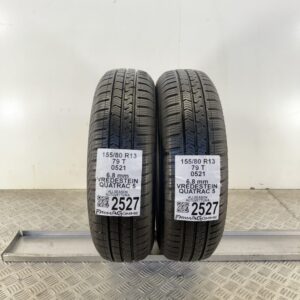 Gomme Usate 155 80 R13 79T Vredestein Quatrac 5 97% 4 Stagioni