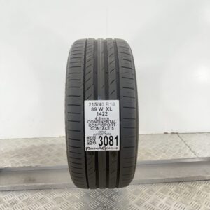 Gomma Usata 215 40 R18 XL 89W Continental ContiSportContact 5 Estivo