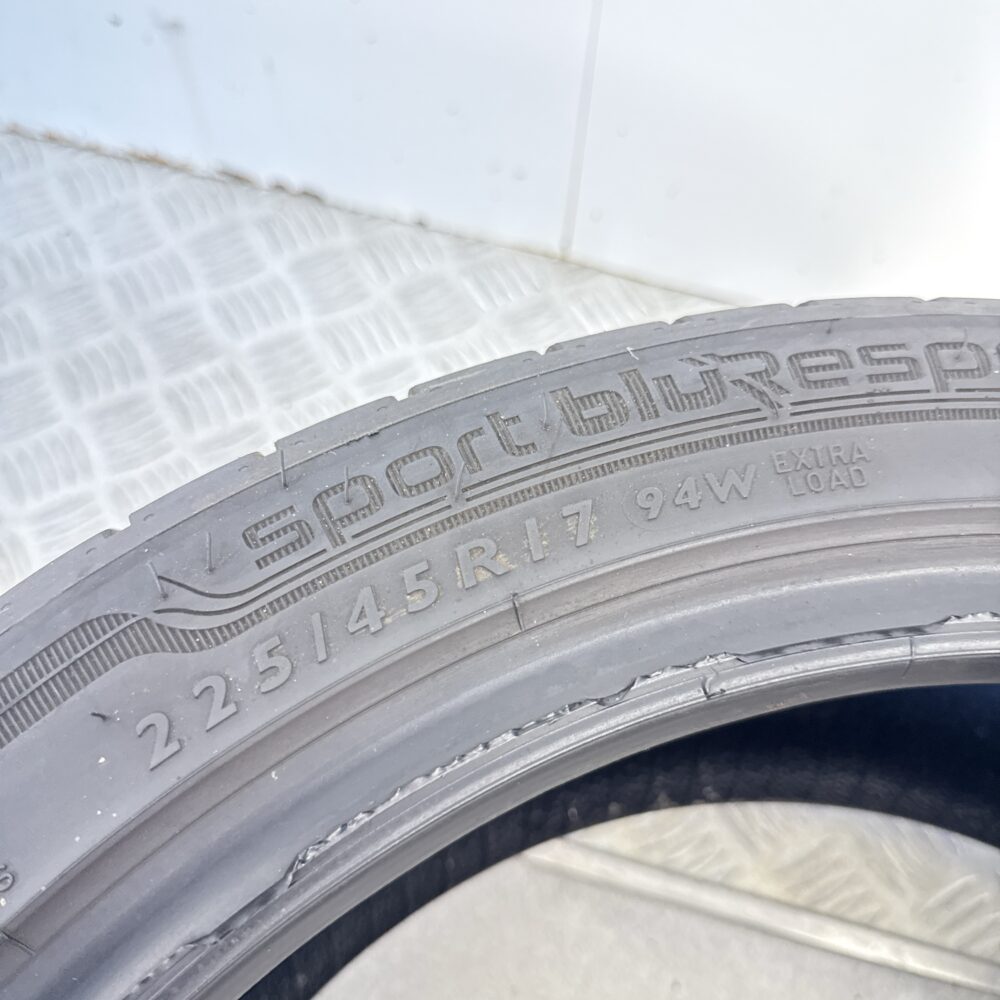 Gomme Usate 225 45 R17 XL 94W Dunlop Sport Blu Response Estive | Gomme Usate | PrimaGomme.it Gomme usate 225 45 R17 Dunlop Sport Blu Response - foto 4