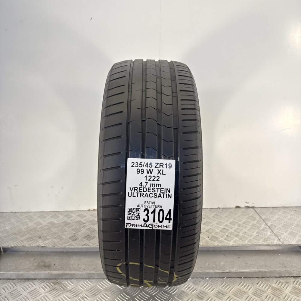 Gomma Usata 235 45 ZR19 XL 99W Vredestein Ultrac Satin Estivo | Gomme Usate | PrimaGomme.it Gomma usata 235 45 ZR19 Vredestein Ultrac Satin - foto 10