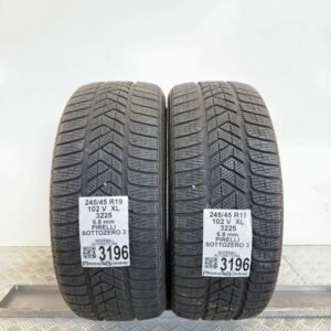 Gomme Usate 245 45 R19 XL 102V Pirelli Sottozero 3 97% Invernali