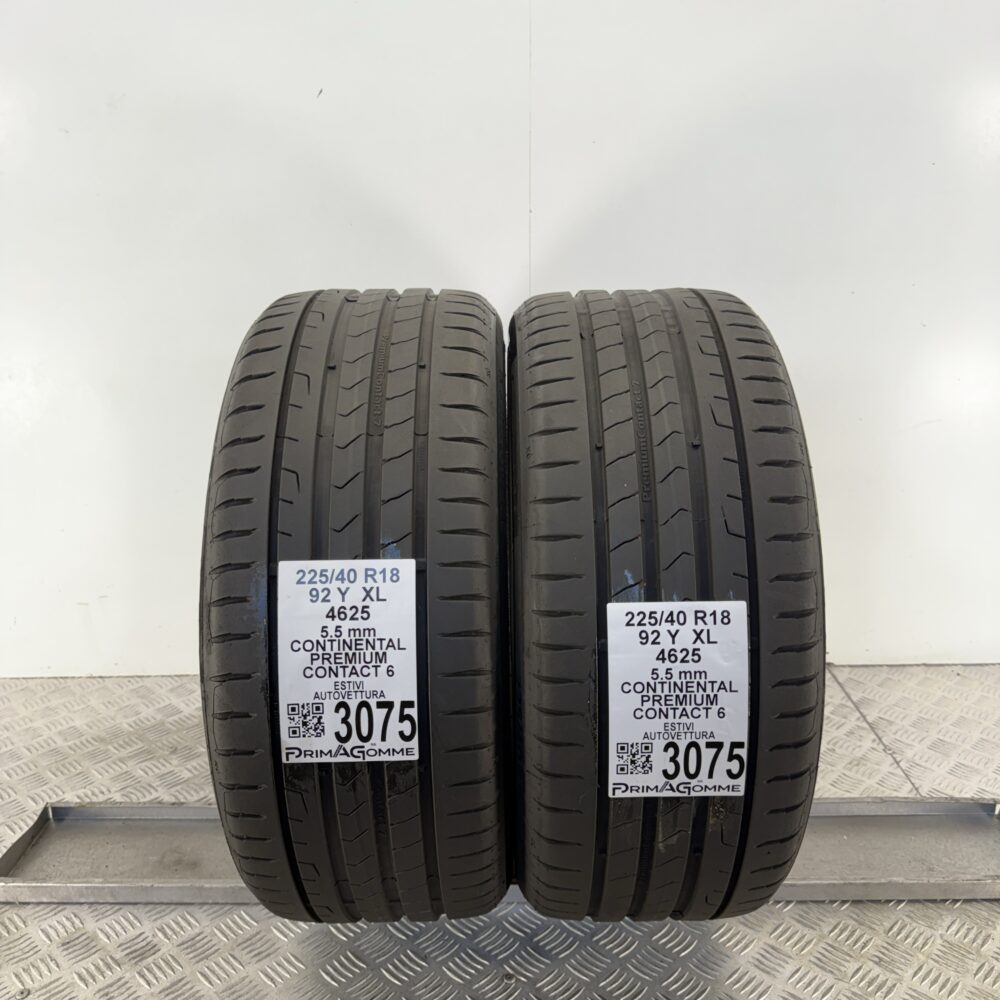Gomme Usate 225 40 R18 XL 92Y Continental Premium Contact 6 79% Estive | Gomme Usate | PrimaGomme.it Gomme usate 225 40 R18 Continental Premium Contact 6 - foto 13