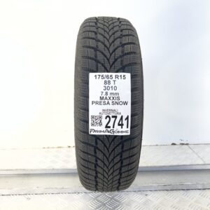 Gomma Usata 175 65 R15 88T Maxxis Presa Snow 98% Invernale