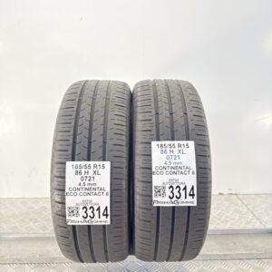 Gomme Usate 185 55 R15 XL 86H Continental Eco Contact 6 Estive