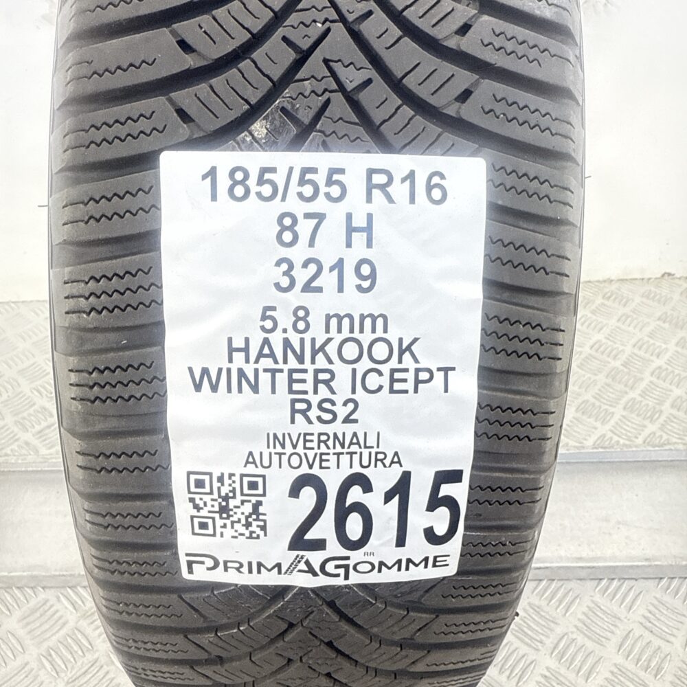 Gomma Usata 185 55 R16 87H Hankook Winter Icept RS2 73% Invernale | Gomme Usate | PrimaGomme.it Gomma usata 185 55 R16 Hankook Winter Icept RS2 - foto 7