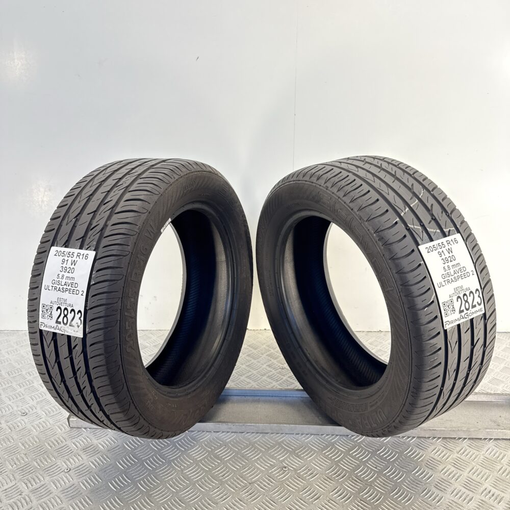 Gomme Usate 205 55 R16 91W Gislaved Ultraspeed 2 83% Estive | Gomme Usate | PrimaGomme.it Gomme usate 205 55 R16 Gislaved Ultraspeed 2 - foto 4