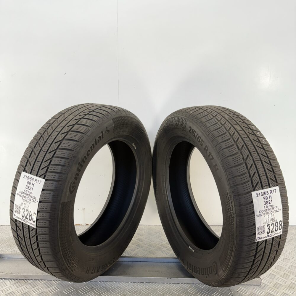 Gomme Usate 215 65 R17 99H Continental WinterContact TS870 P Invernali | Gomme Usate | PrimaGomme.it Gomme usate 215 65 R17 Continental WinterContact TS870 P - foto 5