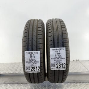 Gomme Usate 165 80 R13 83T Falken Sincera SN832 Eco Run 89% Estive