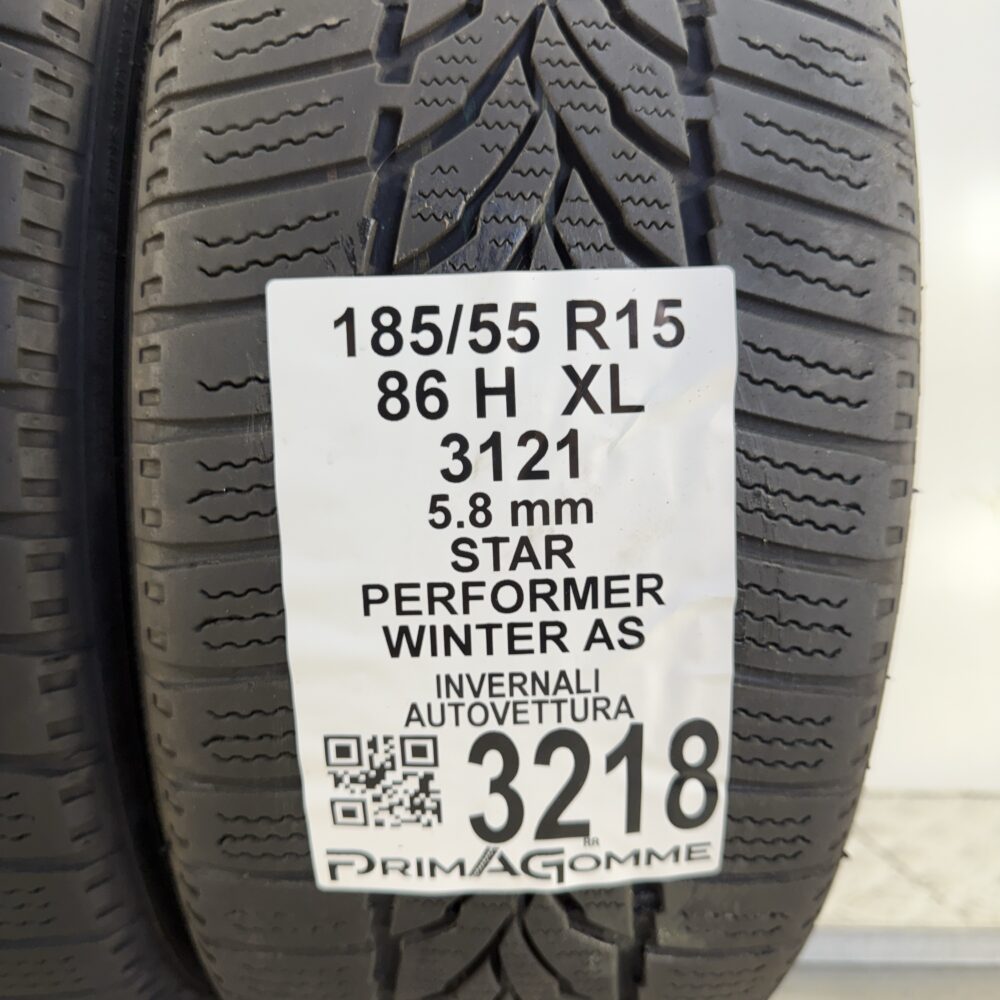 Gomme Usate 185 55 R15 XL 86H Star Performer Winter AS 83% Invernali | Gomme Usate | PrimaGomme.it Gomme usate 185 55 R15 Star Performer Winter AS - foto 10