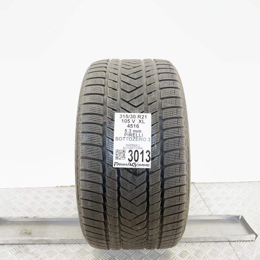 Gomma Usata 315 30 R21 XL 105V Pirelli Sottozero 3 Invernale | Gomme Usate | PrimaGomme.it Gomma usata 315 30 R21 Pirelli Sottozero 3 - foto 11